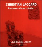 Christian Jaccard by Jean-Charles Lebahar