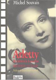 Cover of: Arletty: de Frédéric Lemaître aux Enfants du paradis