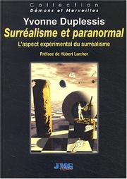 Cover of: Surréalisme et paranormal: l'aspect expérimental du surréalisme