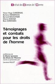 Témoignages et combats pour les droits de l'homme