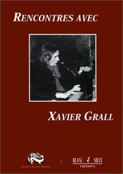 Rencontres avec Xavier Grall by Institut culturel de Bretagne