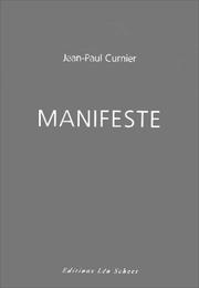 Cover of: Manifeste