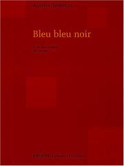 Cover of: Bleu bleu noir