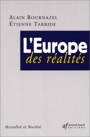 Cover of: L' Europe des réalités