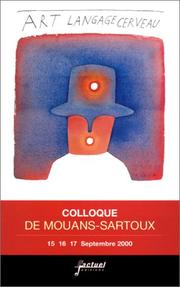 Cover of: Art, langage, cerveau: colloque de Mouans-Sartoux 2000