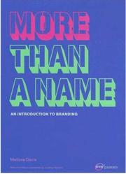 Cover of: More Than a Name: An Introduction to Branding