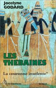 Cover of: Les Thébaines by Jocelyne Godard