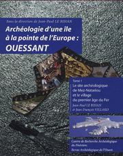 Cover of: Archeólogie d'une île à la pointe de l'Europe by Jean-Paul Le Bihan