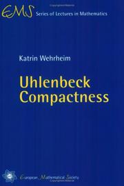 Cover of: Uhlenbeck Compactness (EMS Series of Lectures in Mathematics)