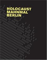 Cover of: Holocaust Mahnmal Berlin: Eisenman Architects
