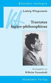 Cover of: Tractatus Logico-Philosophicus by Ludwig Wittgenstein