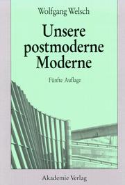 Cover of: Unsere Postmoderne Moderne