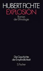 Cover of: Explosion by Hubert Fichte