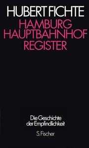 Cover of: Hamburg Hauptbahnhof by Hubert Fichte