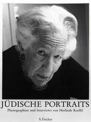 Cover of: Jüdische Portraits: Photographien und Interviews