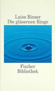 Cover of: Die gläsernen Ringe.