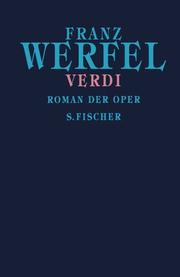 Cover of: Verdi. Roman der Oper.