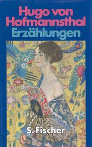 Cover of: Erzählungen. Sonderausgabe.