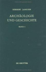 Cover of: Archäologie und Geschichte by Herbert Jankuhn