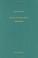 Cover of: Studies in Greek elegy and iambus