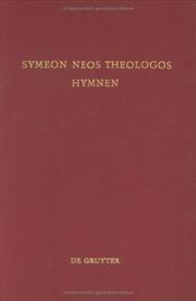 Cover of: Hymnen (Supplementa Byzantina) by Symeon