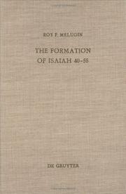 Cover of: The formation of Isaiah 40-55