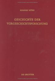Cover of: Geschichte der Vorgeschichtsforschung by Kühn, Herbert