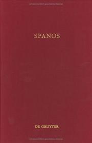 Spanos by Hans Eideneier