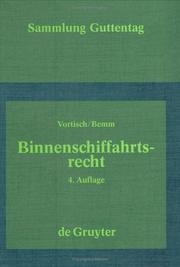 Cover of: Binnenschiffahrtsrecht: Kommentar