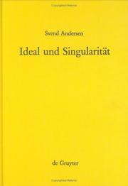 Cover of: Ideal und Singularität: über die Funktion des Gottesbegriffes in Kants theoretischer Philosophie