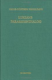 Cover of: Lukians Parasitendialog: Untersuchungen und Kommentar