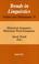 Cover of: Historical Semantics, Historical Word-formation (Trends in Linguistics: Studies & Monographs)