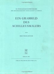 Cover of: Ein Grabbild des Achilleusmalers by Irma Wehgartner