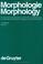 Cover of: Morphologie/Morphology