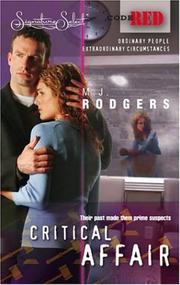 Critical Affair by M. J. Rodgers