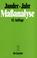 Cover of: Massanalyse