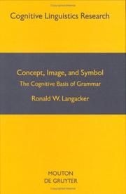 Cover of: Concept, image, and symbol by Ronald W. Langacker, Ronald W. Langacker