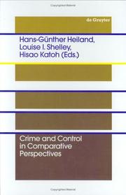 Cover of: Crime and control in comparative perspectives