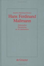 Hans Ferdinand Massmann by Joachim Burkhard Richter