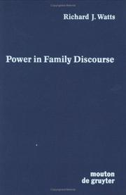 Cover of: Power in family discourse