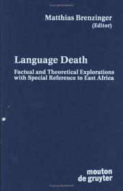 Cover of: Language Death by Matthias Brenzinger, Matthias Brenzinger