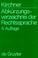 Cover of: Abkürzungsverzeichnis der Rechtssprache