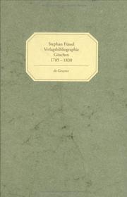 Cover of: Georg Joachim Goschen: Ein Verlager Der Spataufklarung Der Deutchen Klassic  by Stephan Füssel, Stephan Füssel