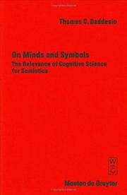 Cover of: On minds and symbols | Thomas C. Daddesio