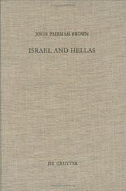 Cover of: Israel and Hellas