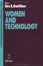 Cover of: Women and technology