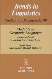 Cover of: Modality in Germanic languages | 