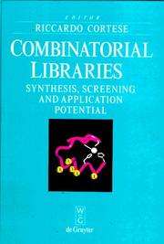 Cover of: Combinatorial Libraries | 