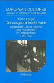 Der ausgezeichnete Autor by Hanna Leitgeb