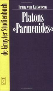 Cover of: Platons "Parmenides" (de Gruyter Studienbuch)